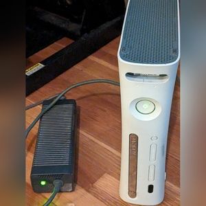 Xbox 360 plus controller/games